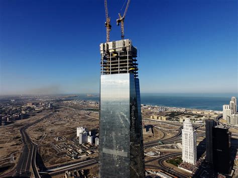 Besixs Dubai Uptown Tower Tops Out At 329m Global Construction Review