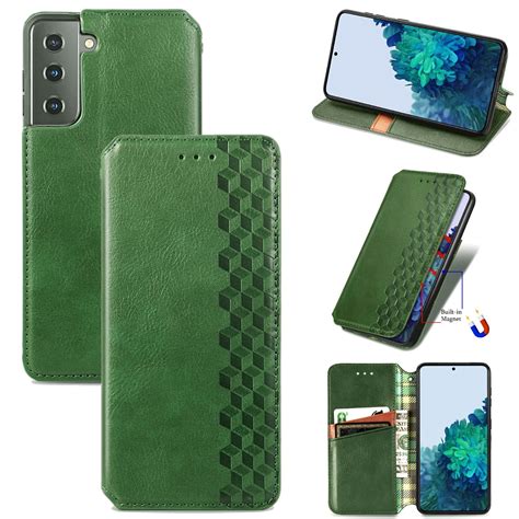 Galaxy S21 Wallet Case Dteck Premium Pu Leather Flip Folio Wallet Case