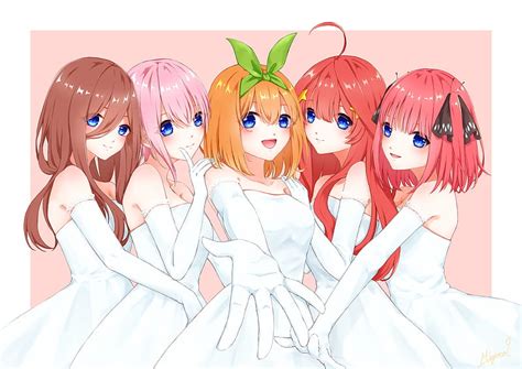 4k Free Download Anime The Quintessential Quintuplets Bride Hd Wallpaper Peakpx