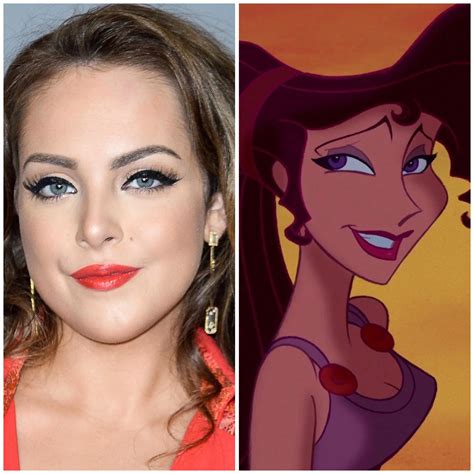 Elizabeth Gillies As Megara From Hercules Fancast