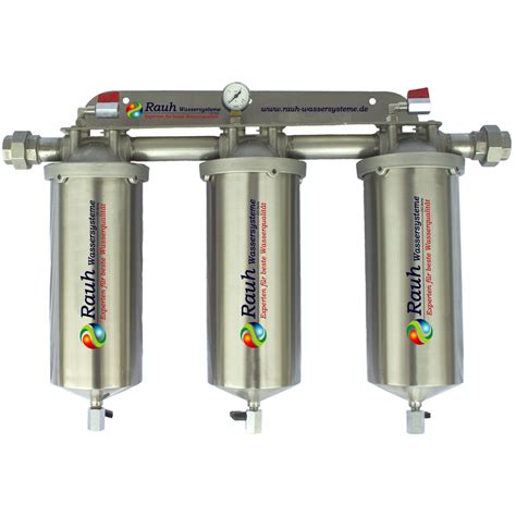 Unser trinkwasser ist von bester qualität. pulsanio Haus-Wasserfilter-System Crystallus