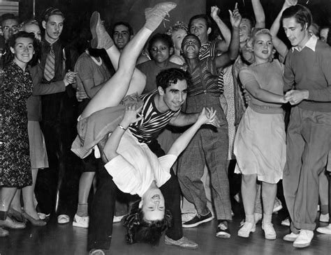 Couple Swing Dancing In The 1940s Vintage Dance Swing Dancing Swing Dance