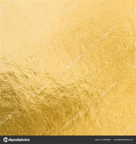 Gold Foil Leaf Shiny Wrapping Paper Texture Background Wall Paper Stock