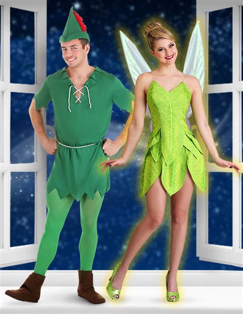 Peter Pan And Tinkerbell Costumes