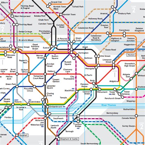 Map Of Thameslink Line