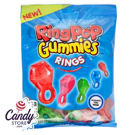 Ring Pop Gummies Rings Bags 12ct