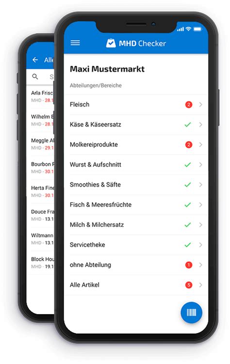 Ein gültiges mindesthaltbarkeitsdatum sollte selbstverständlich sein. MHD Checker | digitale MHD-Kontrolle