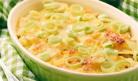 Gratin de poireaux sauce camembert au thermomix