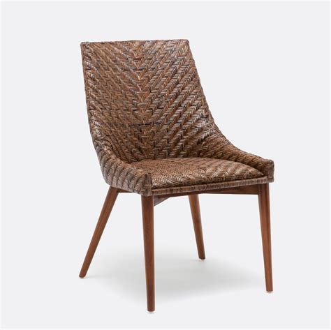 Shop with afterpay on eligible items. Woven Rattan Dining Chair - Mecox Gardens | Decoracion de ...
