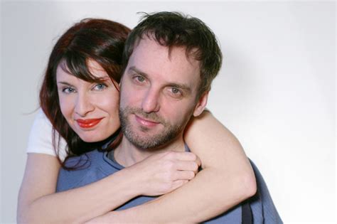 Husband wife hug pregnant woman man love outdoors. Learn how to flirt with your spouse