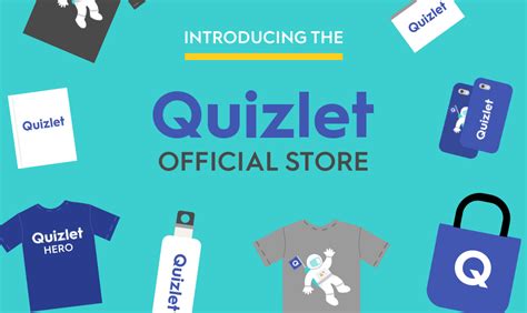 Quizlet Swag for All: Meet the Official Quizlet Store | Quizlet