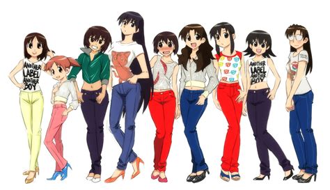 Drawfag Kagura Kagura Azumanga Daioh Kaori Azumanga Daioh Kasuga Ayumu Kurosawa Minamo