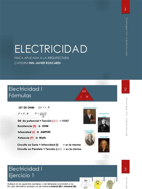 Tp3 Electricidad1 Faa 2022 Pdf Resistencia Eléctrica Y