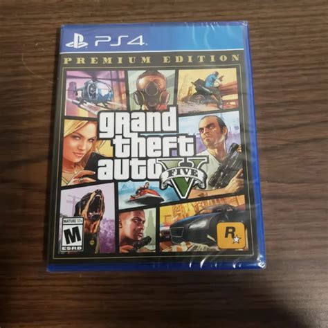 Grand Theft Auto V Premium Edition Gta 5 Ps4 Sony Playstation 4 2013