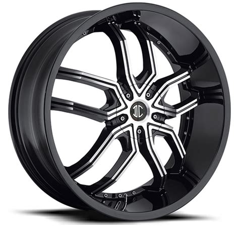 Ii Crave Number 20 20 X 8 Inch Rims Black Machined Ii Crave Number