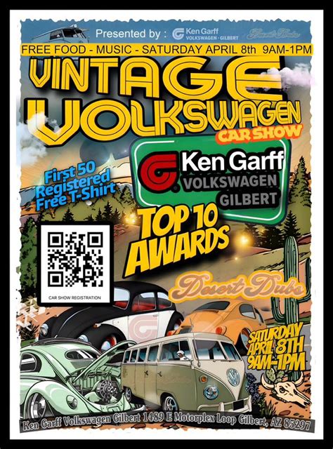 Vintage Volkswagen Car Show Ken Garff Volkswagen Gilbert Az