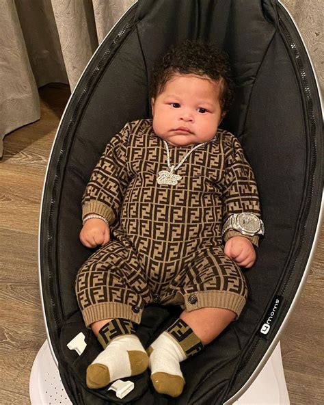 Nicki Minaj Shares First Photo Of Her Son Wearing A Diamond Nautilus