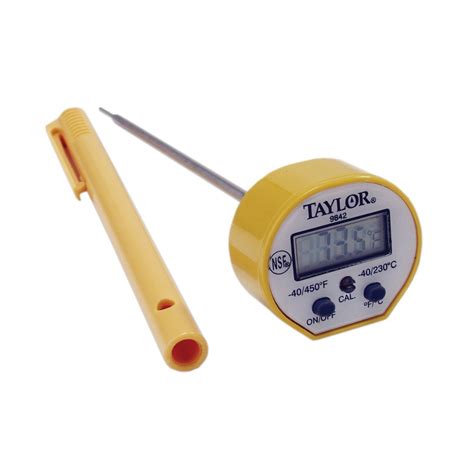 Un termómetro de cocina es un utensilio muy práctico que controla por ti el punto de cocción exacto de un alimento. Termometro Digital Taylor Para Cocina... 1 Disponible ...