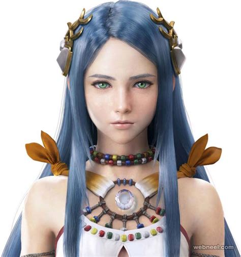 Collection of Stunning 3D Anime Characters Designs