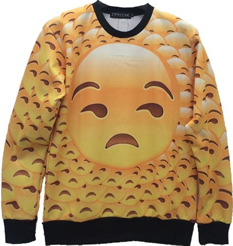 Bruh Emoji Crewneck Emoji Sweater Funny Outfits Sweatshirts