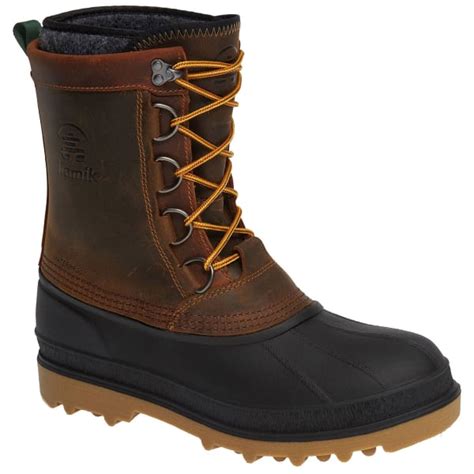 Kamik Mens William Waterproof Insulated Storm Boots Bobs Stores