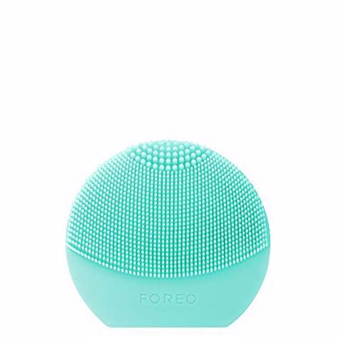 Foreo Luna Play Plus 2 Minty Cool Compact Silicone Facial Cleansing Brush For All Skin Types