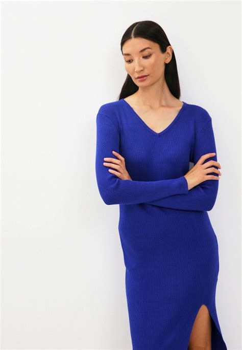 Платье bad queen цвет синий rtlaby211101 — купить в интернет магазине lamoda