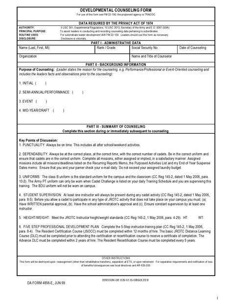 Initial Counseling Form Fillable Printable Forms Free Online