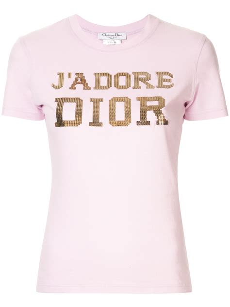 Christian Dior Jadore Dior Embellished T Shirt Farfetch