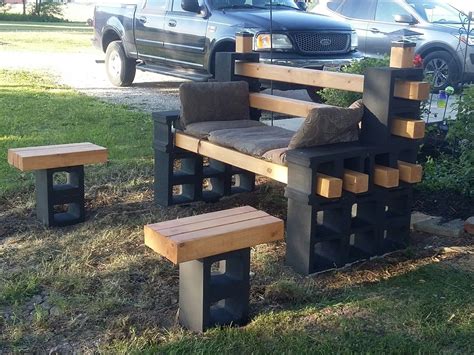 How To Build A Cinder Block Bench ~ Wallpaper Jeannie Meyer