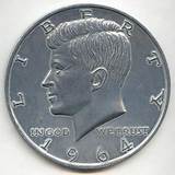 Kennedy 50 Cent Silver Value Images