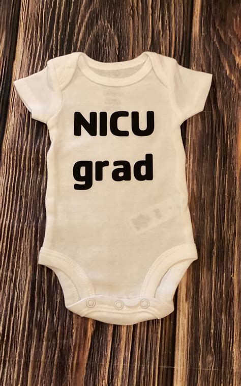 Nicu Grad Onesie In Preemie And Newborn Sizes Etsy