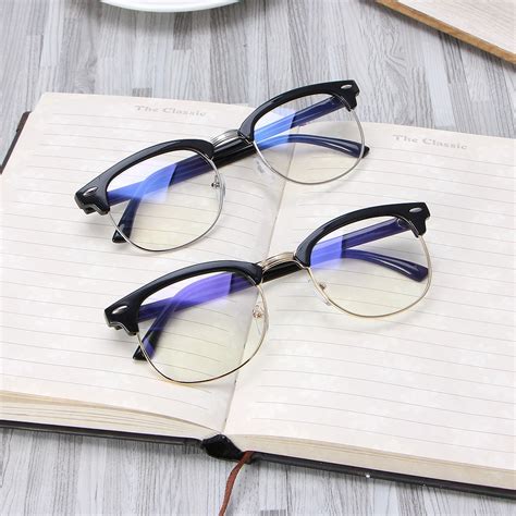 Anti Glare Anti Uv Gaming Reading Eye Protection Glasses Shopee Philippines