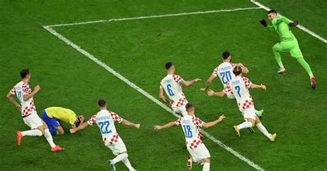 fifa world cup neymar s stunner in vain as croatia beat brazil in penalty shootout to reach semis