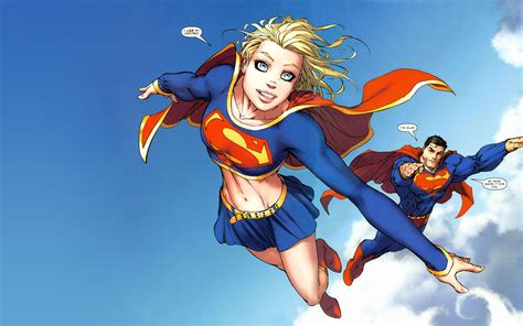 Wallpaper Supergirl Superman Comics Dc Comics