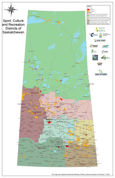 Central Saskatchewan Map
