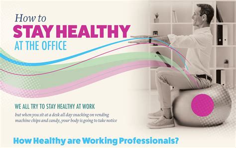 Keep Yourself Healthy On The Job And Off Infographic