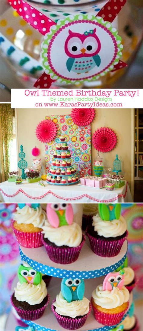 Maybe you would like to learn more about one of these? Kara's Party Ideas Owl Whoo's One themed birthday party ...