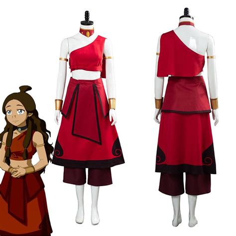 Avatar The Last Airbender Katara Women Dress Comic Con Cosplay Costume