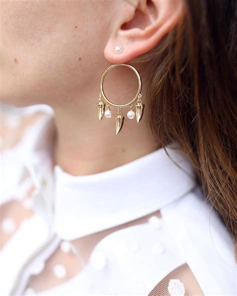 Hula Hoops Pair Earrings Earrings Hoop Earrings Gold Plated