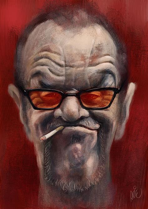 Jack Nicholson Digital Art By Arie Vanderwyst Fine Art America