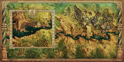 Карта мира Baldurs Gate Iii из раннего доступа