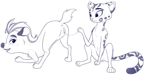 Rule 34 2016 All Fours Cheetah Disney Duo Feline Female