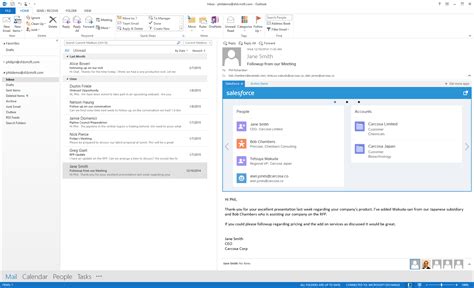 By default, the passwords for office 365 accounts are set to expire after 90 days. Download the new Salesforce App for Outlook - Microsoft ...