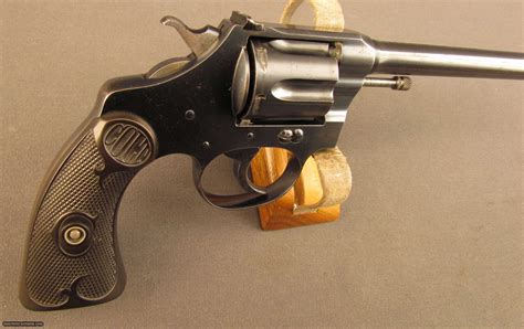 Colt Police Positive Target 1st Model Da Revolver 22 Wrf