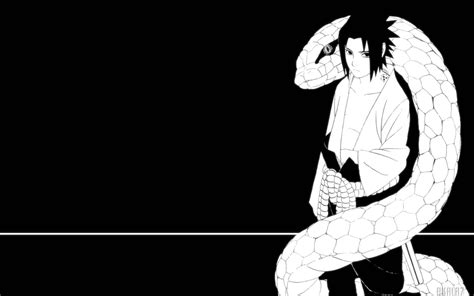 Sasuke With Snake Wallpaper Anime Wallpaper Better