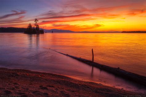 Moosehead Lake Maine This Sunset Photo Shows Moosehead La Flickr