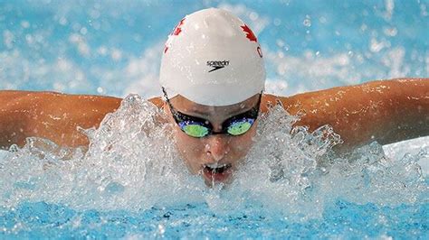 Commonwealth Games Katerine Savard Sets Butterfly Record Cbc Sports