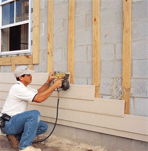 Installing Siding #InstallingSidingMilwaukee | House cladding, Fiber
