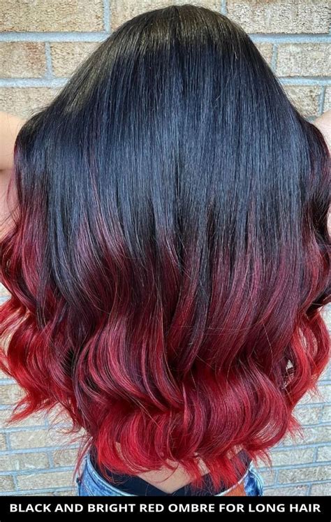 19 best black hair with red highlights for eye catching contrast black red hair black hair